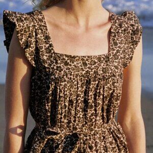 Nwt Christy Dawn - Benny Dress - Black Daisy - small